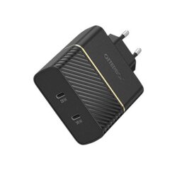 OtterBox EU Wall Charger 50W - 1X USB-C 30W + 1X USB-C 20W USB-PD, noir