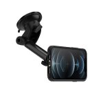 OtterBox Support de tableau de bord pour voiture pour MagSafe, fixation solide sur le tableau de bord de la voiture MagSafe, conçu pour être facile, solide et sûr à installer, compatible iPhone 14/iPhone 13/iPhone 12 Series, Noir