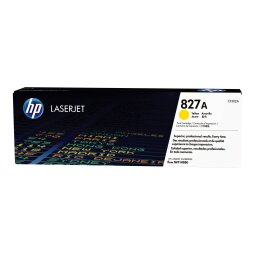 HP 827A - jaune - original - LaserJet - cartouche de toner (CF302A)