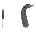 Câble téléphone portable Force Power Câble renforcé C/C 2m 3A Gris