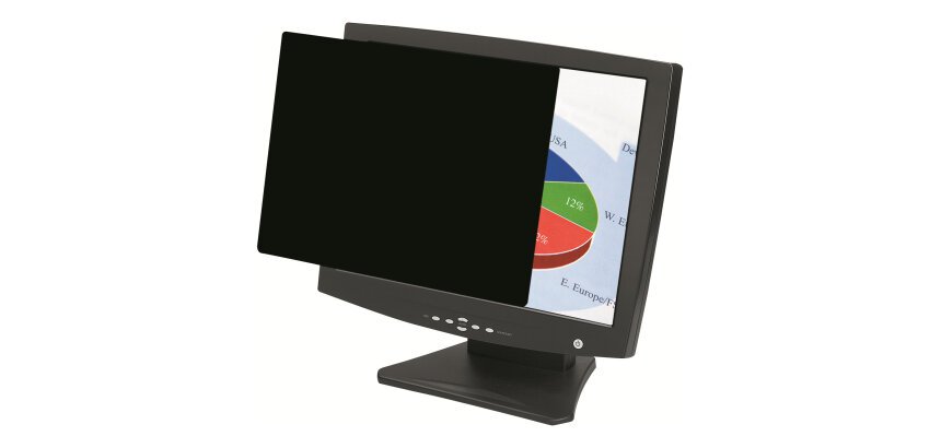 Fellowes 4816901 filtre anti-reflets pour écran et filtre de confidentialité 60,5 cm (23.8") Moniteur Filtre de confidentialité sans bords pour ordinateur