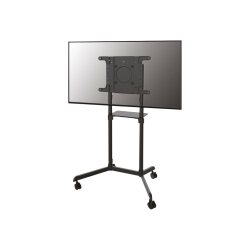 Neomounts NS-M1250BLACK Support au sol pour écran 37-70" - rotatif - étagère multimédia incluse