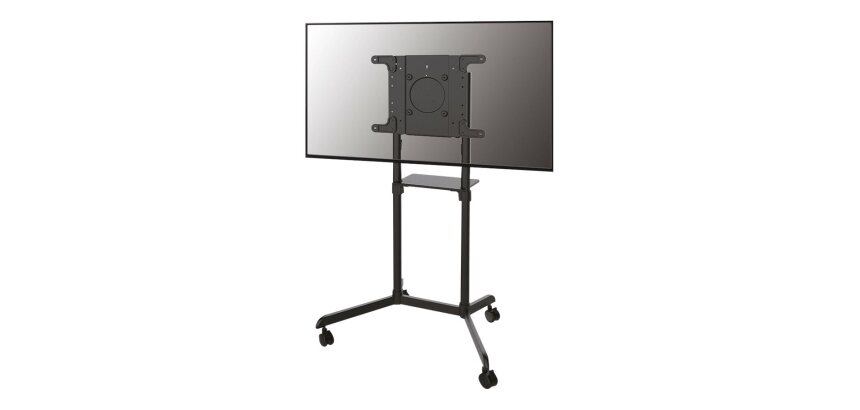 Neomounts NS-M1250BLACK Support au sol pour écran 37-70" - rotatif - étagère multimédia incluse