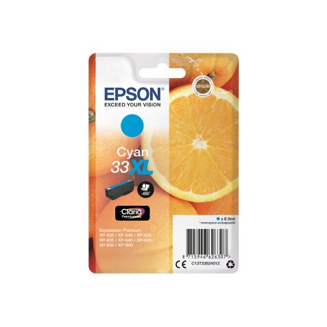 Epson Oranges Cartouche " " - Encre Claria Premium C (XL)