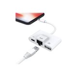 DLH DY-TU4034W câble Lightning Blanc