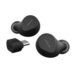 Jabra Evolve2 Buds Casque True Wireless Stereo (TWS) Ecouteurs Appels/Musique Bluetooth Noir