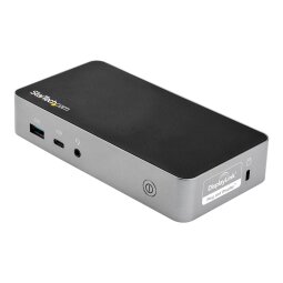 StarTech.com Dock USB-C - Station d'Accueil à Double Écran 1080p HDMI - 65W Power Delivery - 1x USB-C, 3x USB-A, Ethernet - Dock Dual Vidéo USB 3.1 Gen 1 Type-C - Mac & Windows