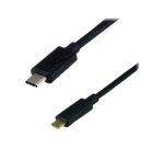 MCL USB 3.1 Type-C / USB 2.0 Micro-B 1 m câble USB USB C Micro-USB B Noir