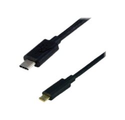 MCL USB 3.1 Type-C / USB 2.0 Micro-B 1 m câble USB USB C Micro-USB B Noir