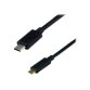 MCL USB 3.1 Type-C / USB 2.0 Micro-B 1 m câble USB USB C Micro-USB B Noir