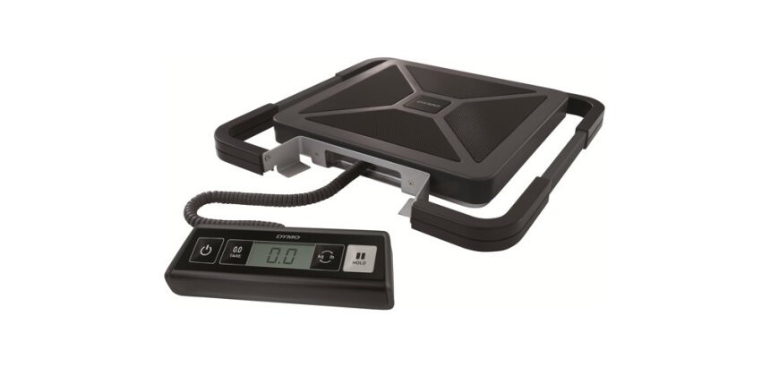 DYMO Pèse-paquet électronique S50, capacité: 50 kg, noir