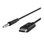 Belkin RockStar™ 3.5mm Audio Cable with USB-C™ Connector câble audio USB C 3,5mm Noir