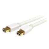 StarTech.com Câble Mini DisplayPort de 2m - Vidéo Ultra HD 4K x 2K - Câble Mini DisplayPort 1.2 - Câble Mini DP vers Mini DP pour Moniteur - Cordon Mini DisplayPort - Blanc