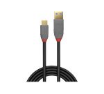Lindy Câble USB 3.2 Type A vers C de 0.5m, 10Gbit/s, gamme Anthra