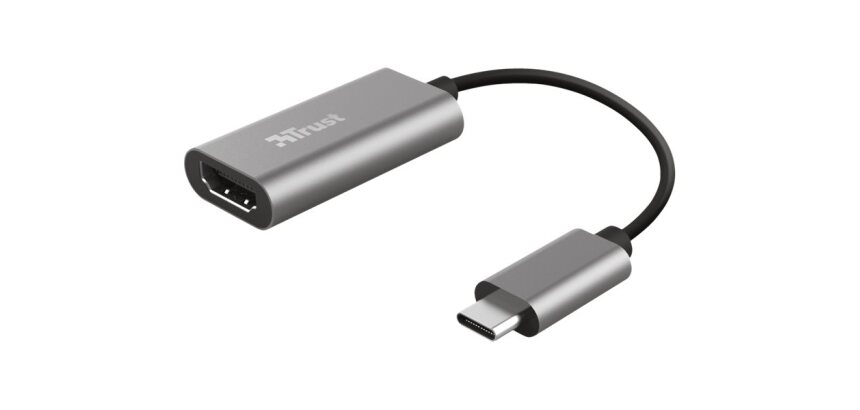 Trust Dalyx adaptateur graphique USB Gris