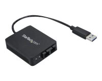 StarTech.com Adaptateur réseau USB 3.0 vers fibre optique SC Gigabit Ethernet jusqu'à 550 m