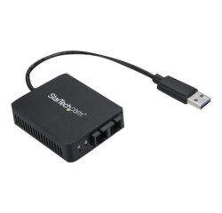 StarTech.com Adaptateur réseau USB 3.0 vers fibre optique SC Gigabit Ethernet jusqu'à 550 m