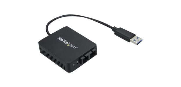 StarTech.com Adaptateur réseau USB 3.0 vers fibre optique SC Gigabit Ethernet jusqu'à 550 m