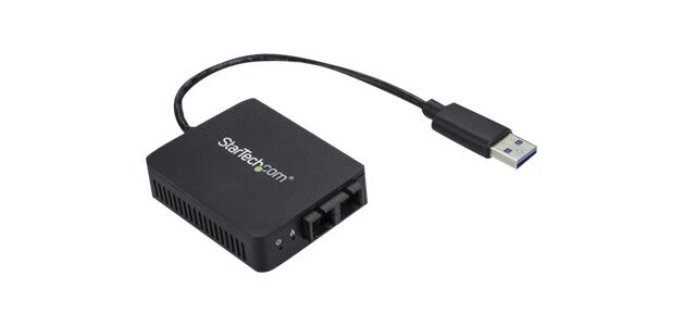 StarTech.com Adaptateur réseau USB 3.0 vers fibre optique SC Gigabit Ethernet jusqu'à 550 m