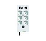 Eaton PB6TUD protection surtension Noir, Blanc 6 sortie(s) CA 220 - 250 V 1,5 m