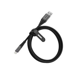 OtterBox Premium Cable USB A-Lightning 1M, noir