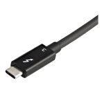 StarTech.com Adaptateur Thunderbolt vers Dual DisplayPort DP 1.4 - Adaptateur Thunderbolt vers Double 4K 60Hz DP ou Single Vidéo 8K/5K - TB vers Double Écran DisplayPort - Mac/Windows