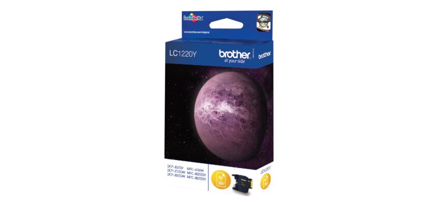 Brother LC1220Y - yellow - original - ink cartridge