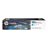 HP 981X - High Yield - cyan - original - PageWide - ink cartridge