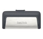 SanDisk Ultra Dual Drive USB Type-C lecteur USB flash 32 Go USB Type-A / USB Type-C 3.2 Gen 1 (3.1 Gen 1) Noir, Argent