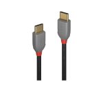 Lindy Câble USB 2.0 Type C de 2m, PD 60W, Anthra Line