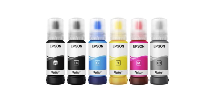 EPSON Tintenflasche Nr. 114 Farben einzeln für Tintenbehälterdrucker