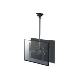 Neomounts NM-C440DBLACK Support de plafond pour double écran 32-60" - h56-91 cm
