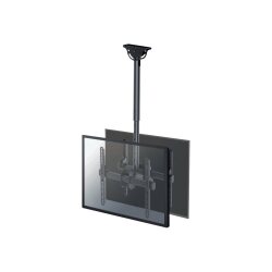 Neomounts NM-C440DBLACK Support de plafond pour double écran 32-60" - h56-91 cm