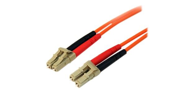 StarTech.com Câble fibre optique duplex multimode 50/125 OM2 de 3 m - LC vers LC - LSZH - Orange