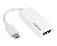 StarTech.com Adaptateur USB-C vers HDMI - 4K 60 Hz - Blanc