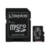 Kingston Technology Canvas Select Carte micSDXC Plus 100R A1 C10 de 128 Go + ADP
