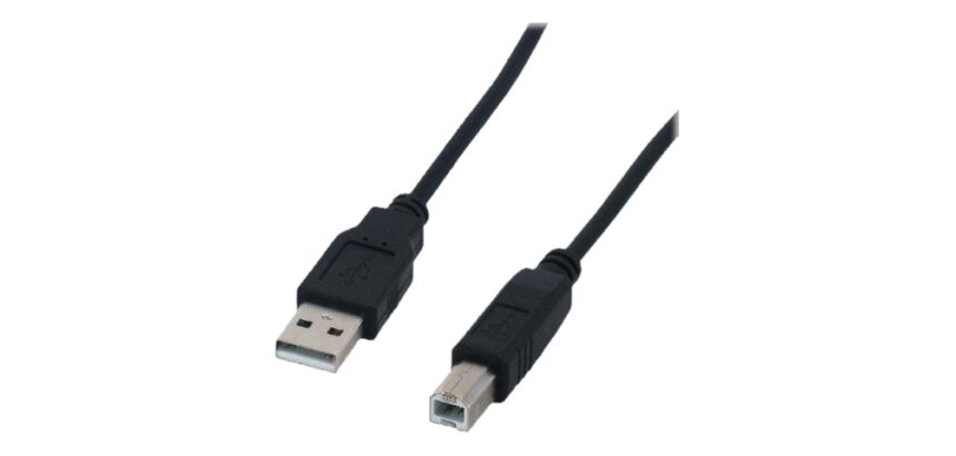 MCL MC922ABE-3M/N câble USB USB 2.0 2 m USB A USB B Noir