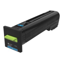 Lexmark - High Yield - cyan - original - toner cartridge - LCCP, Lexmark Corporate