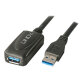 Lindy 43155 câble USB USB 3.2 Gen 1 (3.1 Gen 1) 5 m USB A Noir