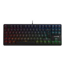 CHERRY G80-3000N RGB TKL clavier Universel USB AZERTY Français Noir