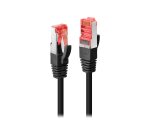 Lindy Câble réseau Noir Cat.6 S/FTP, 1.5m