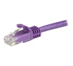 StarTech.com Cordon de raccordement UTP CAT6 (1,5 m) sans crochet - Câble patch RJ45 - Violet