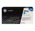 HP 504A toner LaserJet cyan authentique