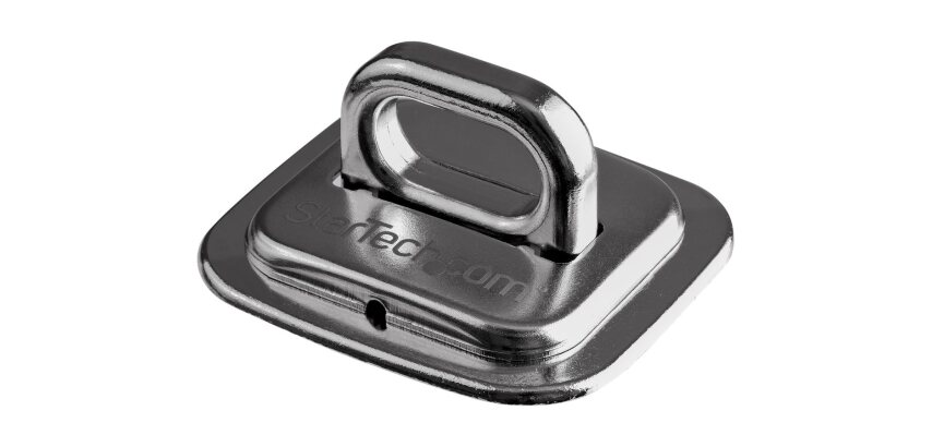 StarTech.com Plaque d'ancrage pour câble de sécurité en alliage de zinc