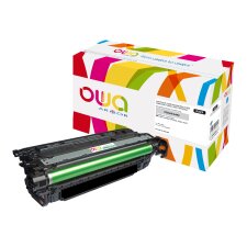 Toner remanufacturé OWA - haute capacité - Noir - pour HP CE260X