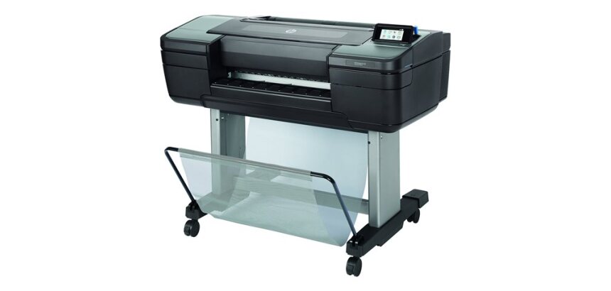 HP Designjet Imprimante Z6dr PostScript de 44 pouces avec coupe-bordures verticales