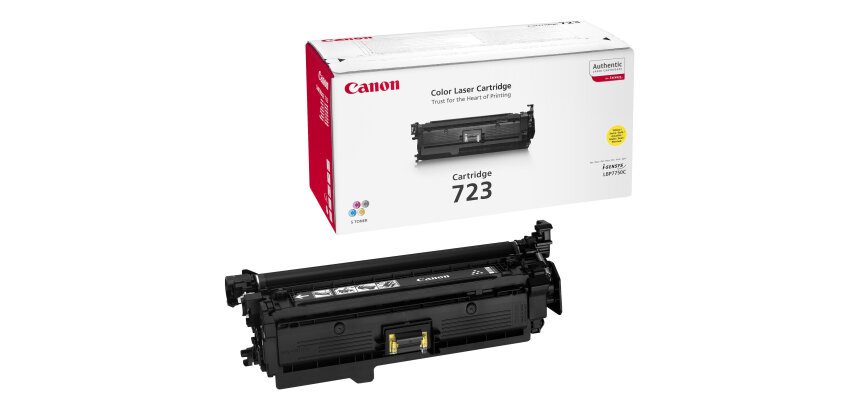 Canon 723 Y - geel - origineel - tonercartridge