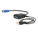 StarTech.com Câble répartiteur vidéo VGA alimenté par USB - 1x VGA (Mâle) vers 2x VGA (Femelle) - Noir