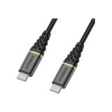 OtterBox Premium Cable USB C-C 2M USB-PD, noir