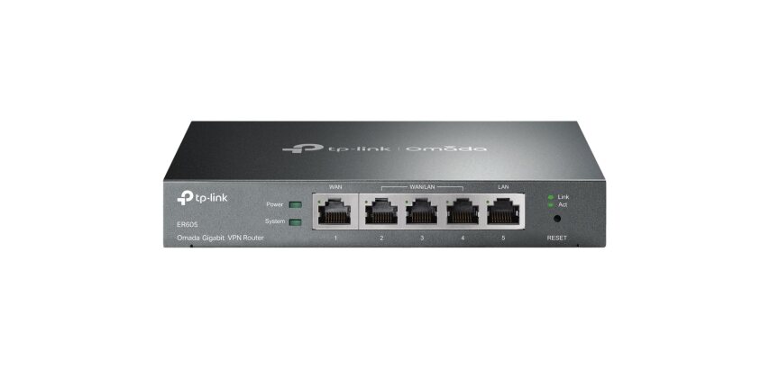 TP-Link Omada ER605 Routeur connecté Gigabit Ethernet Noir